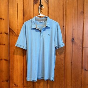 Travis Mathew Men’s Blue Golf Polo Size L
